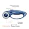 Fiskars® 45mm Blue Loop Rotary Cutter